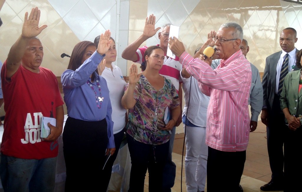 Ayuntamiento de Moca Juramenta Asociación de Servidores Públicos